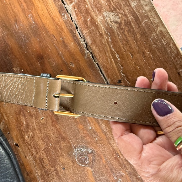 MARC JACOBS LUNA BLACK LEATHER CROSSBODY REVERSIBLE STRAP - Picture 11 of 15